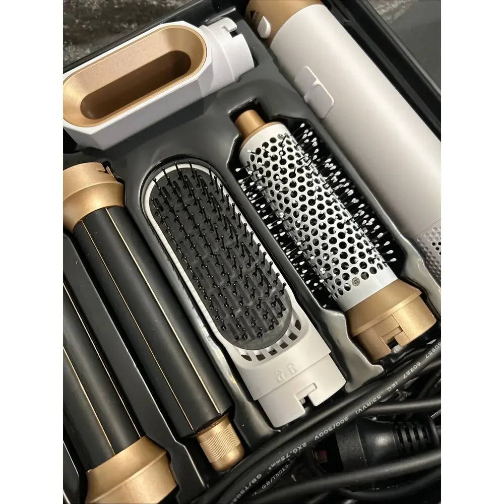 5 in 1 Multi Function Blow Dryer Hot Air Comb Brush Styling High Speed
